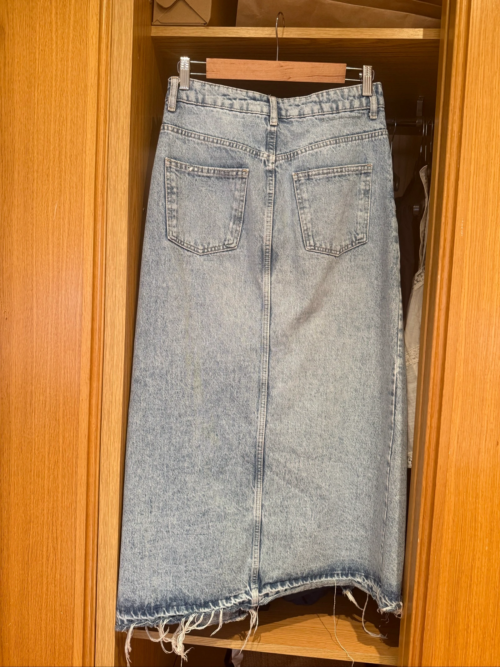 pull&bear Denim Skirt – photo 4